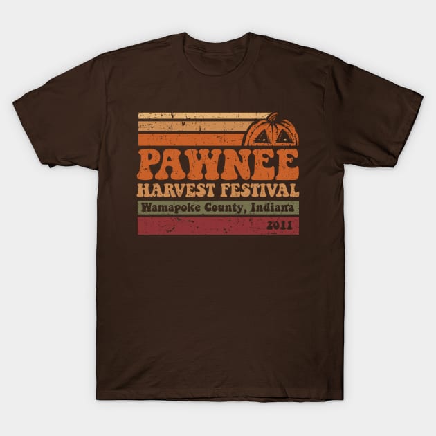 Pawnee Harvest Festival T-Shirt by kg07_shirts